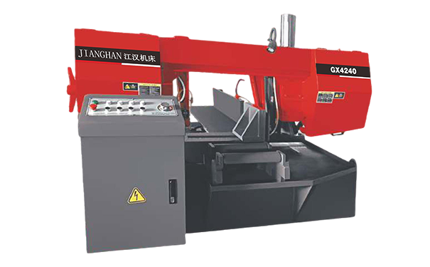 张湾GX4240旋转式带锯床