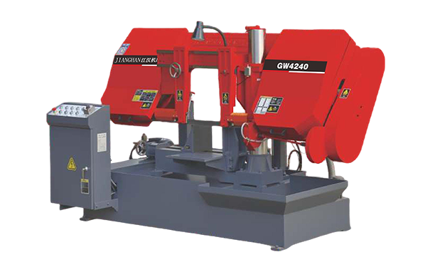 张湾GW4240双柱卧式带锯床